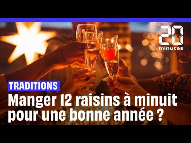 ⁣Manger 12 raisins à minuit pour une bonne année 2025 ?