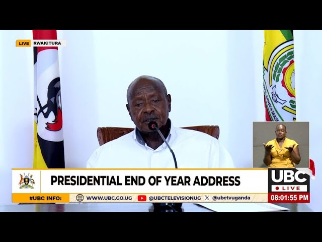 ⁣LIVE: PRESIDENTIAL END OF YEAR ADDRESS  | DECEMBER 31, 2024