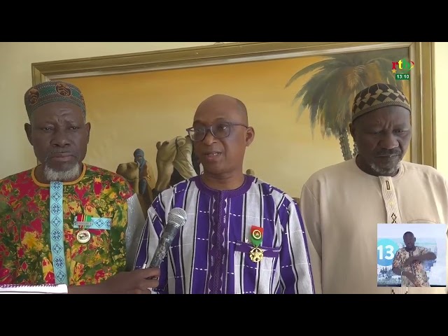 ⁣A Niamey, le chef de l’exécutif burkinabè visite la place nouvellement baptisée Thomas Sankara.