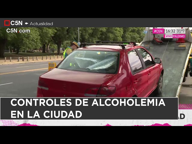 ⁣CONTROLES de ALCOHOLEMIA en LA CIUDAD