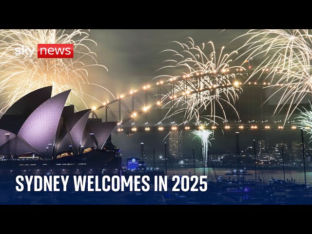 ⁣Australia and Asia welcome in 2025