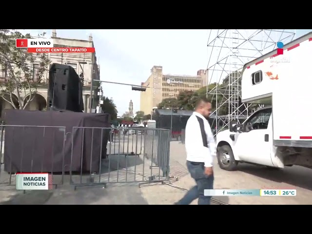 ⁣Arrancan preparativos para recibir año nuevo en Plaza de Guadalajara |Noticias GDL con Fabiola Anaya