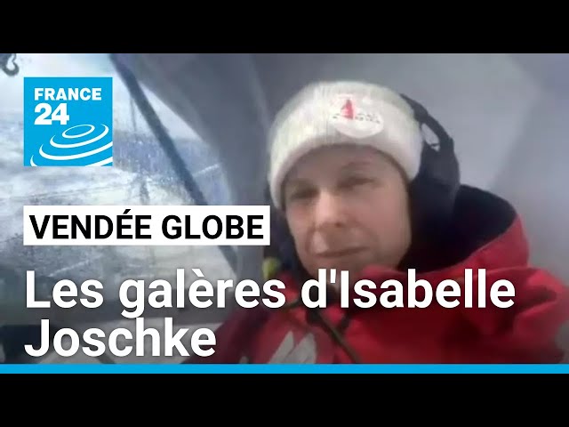 ⁣Vendée Globe : les galères d'Isabelle Joschke • FRANCE 24