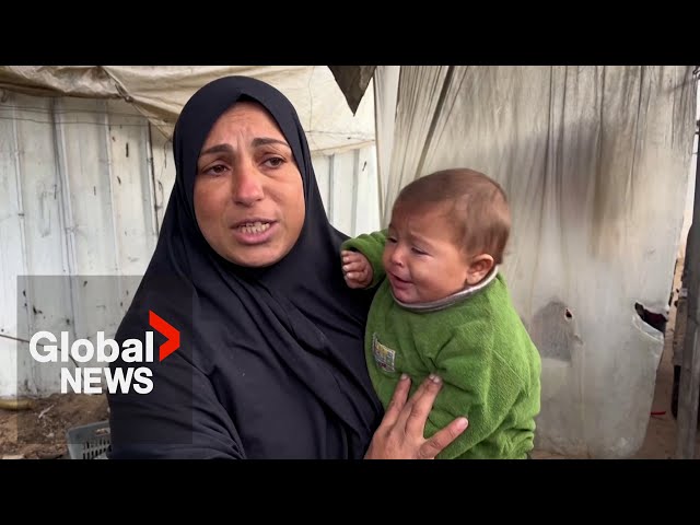 ⁣"Just to live": Displaced Gazans question what lies ahead of new year