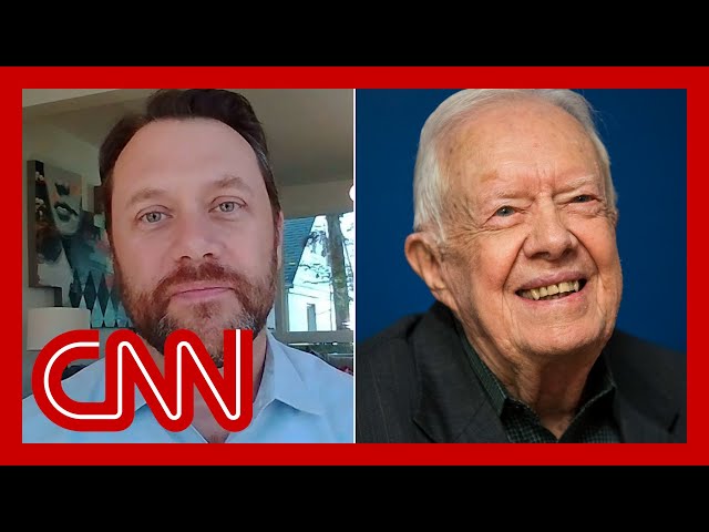 ⁣Hear why Jimmy Carter's grandson thinks he lived so long