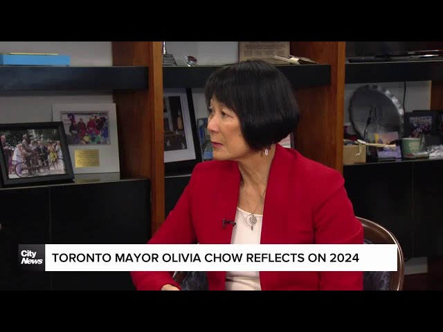 ⁣Toronto Mayor Olivia Chow reflects on 2024 in CityNews one-on-one interview