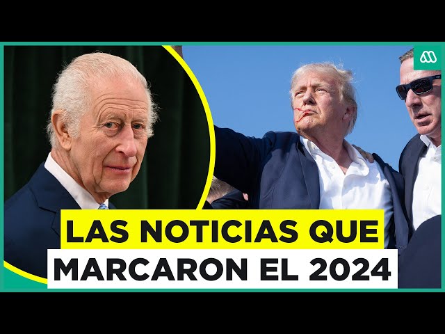 ⁣Atentado a Trump, rey Carlos con cáncer y más: Las noticias del mundo que marcaron 2024