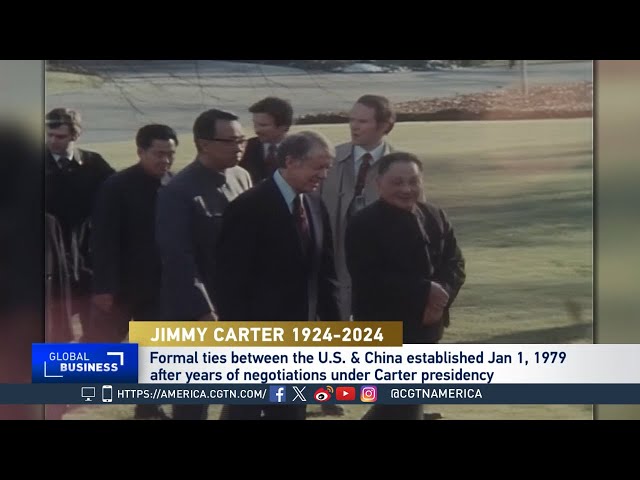 ⁣Global Business: Jimmy Carter's Legacy And Relationship With China