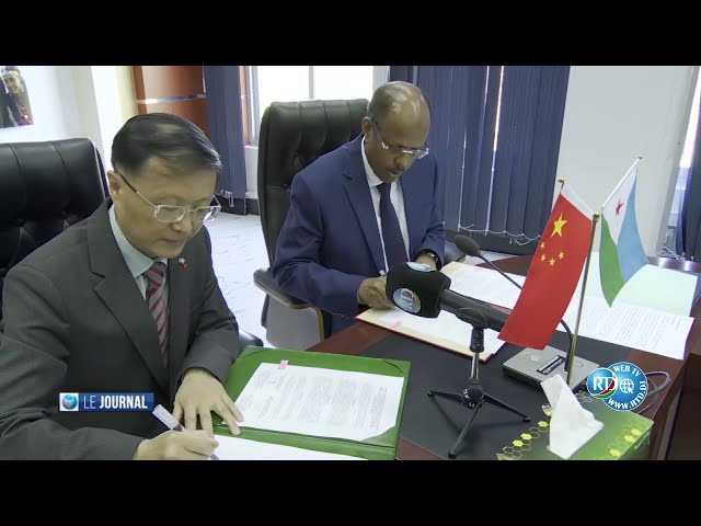 ⁣DJIBOUTI/CHINE : Signature d’un accord de coopération économique et technique