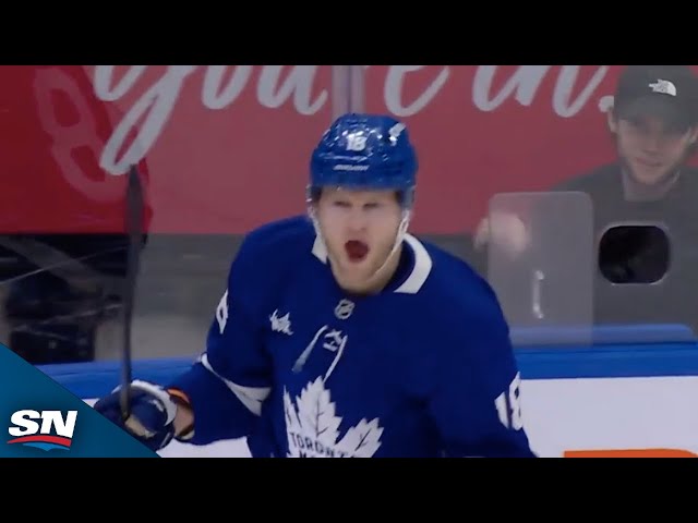 ⁣Maple Leafs Turn Defence To Offence As Lorentz Wires One Past Sorokin