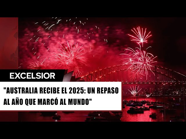 ⁣Australia recibe el 2025 tras un año de guerras, elecciones y gloria olímpica