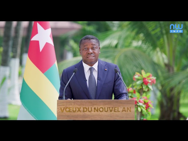 ⁣VŒUX DE NOUVEL AN 2025 DU CHEF DE L’ETAT TOGOLAIS, SEM FAURE ESSOZIMNA GNASSINGBE