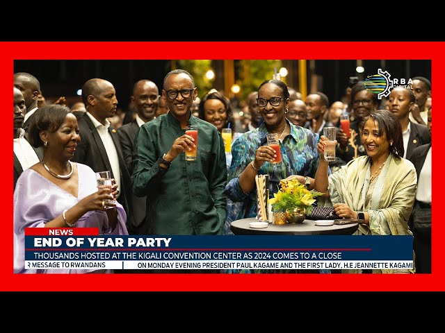 ⁣President Kagame and the First Lady host thousands for the annual end-of-year celebration