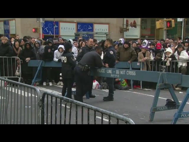 ⁣New York City heightens security for Times Square NYE celebration