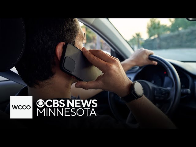 ⁣Distracted driving behavior plagues Minnesota roads