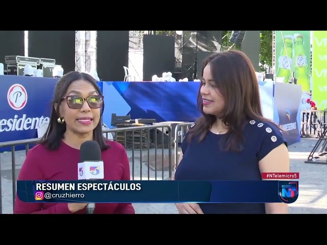 ⁣Todo listo para la gran fiesta de fin de año de Telemicro