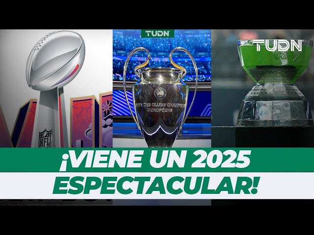 ⁣Calendario deportivo de 2025: ¡Un año con Copa Oro, Mundial de Clubes y Euro femenil! | TUDN