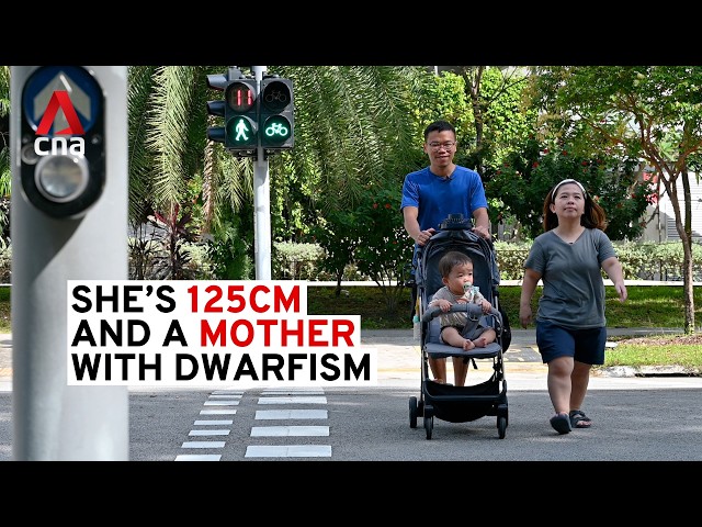 ⁣'We are still normal people': She's 125cm and a mother of a boy who also has dwarfism