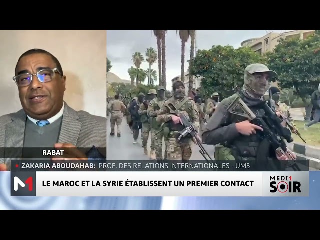 ⁣Zoom sur l´établissement d´un premier contact entre le Maroc et la Syrie avec Zakaria Aboudahab