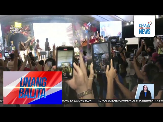 ⁣Kabi-kabilang party at tugtugan, sentro ng pagdiriwang ng bagong taon sa Davao City | Unang Balita