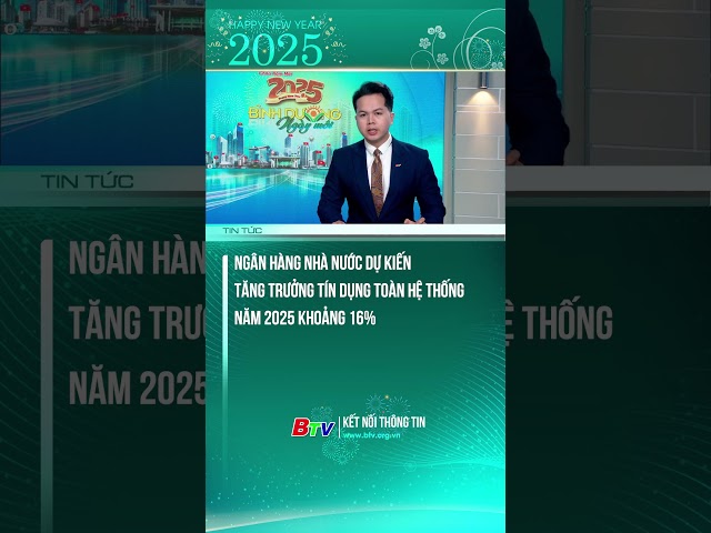 ⁣Ngân hàng Nhà nước dự kiến tăng trưởng tín dụng toàn hệ thống năm 2025 khoảng 16%