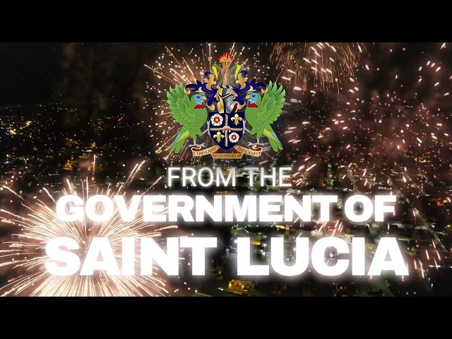 ⁣Happy New Year  2025 from the Government of Saint Lucia!