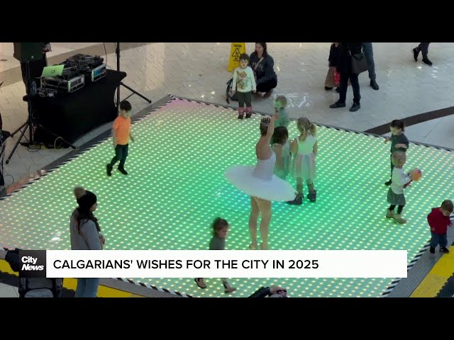 ⁣Calgarians’ wishes for the city in 2025