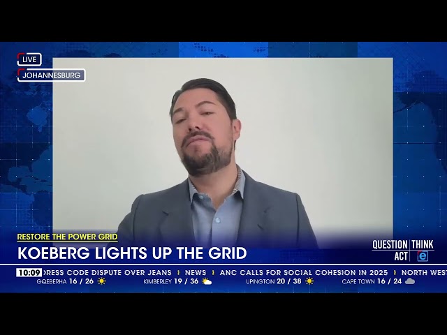 ⁣Restore The Power Grid | Koeberg lights up the grid