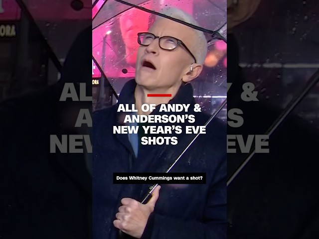 ⁣All of Andy & Anderson’s New Year’s Eve shots