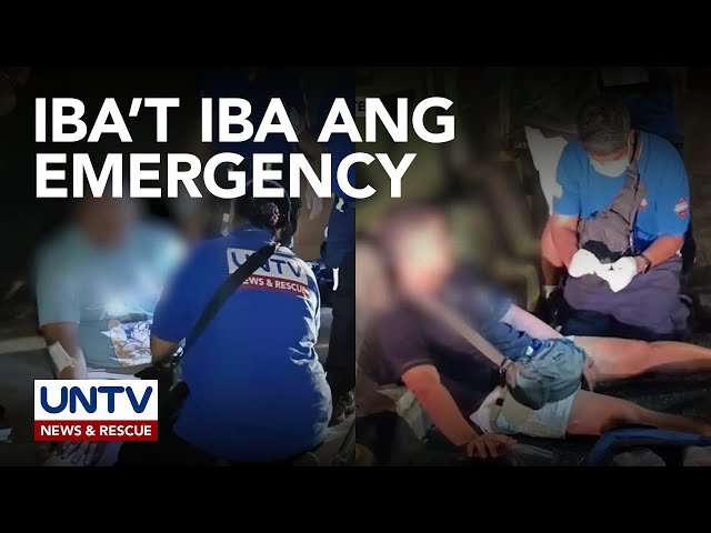 ⁣Sari-saring emergencies sa pagpapalit ng taon, tinugunan ng UNTV News and Rescue