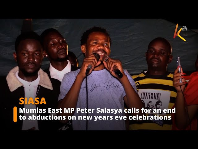 ⁣Mumias East MP Peter Salasya calls for an end to abductions on new years eve celebrations