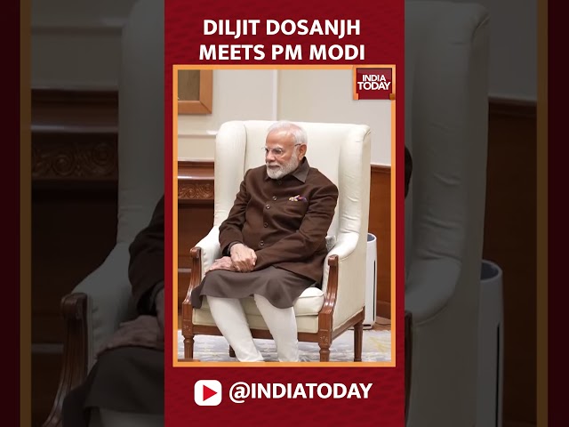 ⁣PM Modi Meets Diljit Dosanjh, Heaps Praise On Him In 'Memorable Interaction'