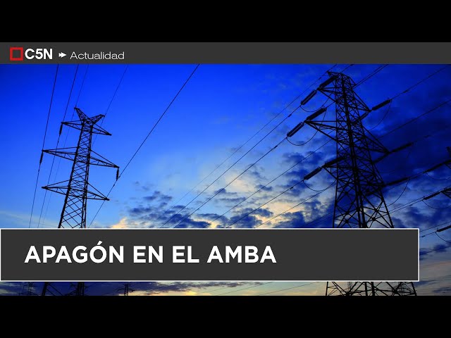 ⁣Apagón en el AMBA: más de 60 usuarios sufrieron CORTES de LUZ el primer día del 2025