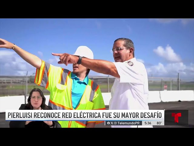 ⁣Satisfecho: Pierluisi resalta sus aciertos durante mensaje de despedida