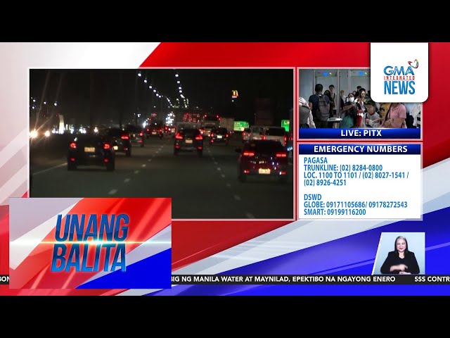 ⁣Ilang magbabalik-trabaho, maagang bumiyahe para makaiwas sa matinding traffic | Unang Balita