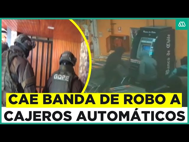 ⁣Cae líder de banda de robo de cajeros automáticos: Montos sustraídos superan los $100 millones