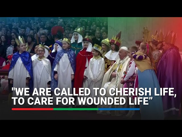 ⁣Pope prays for 'wounded life' on World Day of Peace