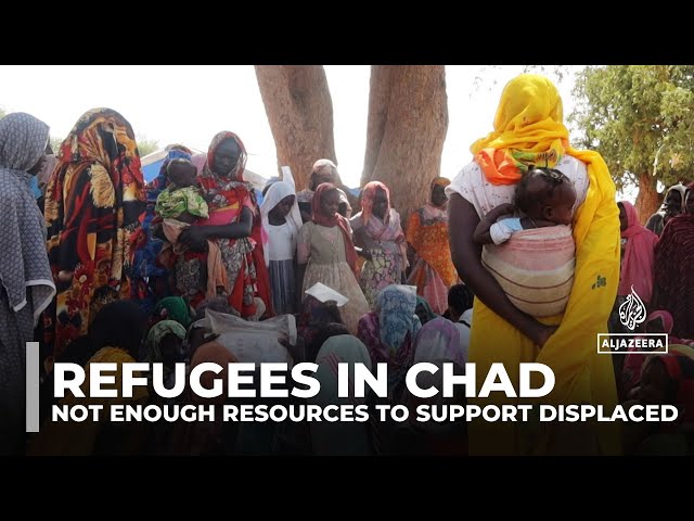 ⁣Refugees in Chad: Warning not enough resources to support displaced