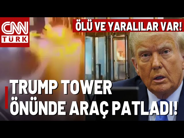 ⁣SON DAKİKA Trump Tower Önünde Korkunç Patlama! Terör İhtimali Araştırılıyor...