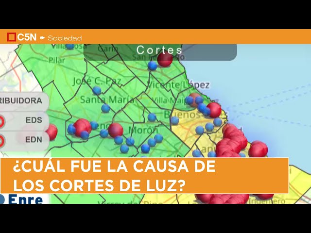 ⁣CORTES de LUZ: casi 50 mil usuarios continúan SIN SERVICIO