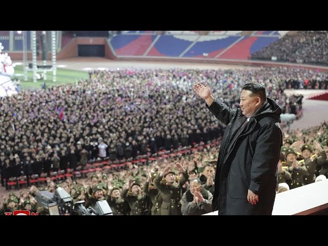 ⁣NO COMMENT: Kim Jong-un y su hija se unen a las celebraciones de Nochevieja en Pyongyang