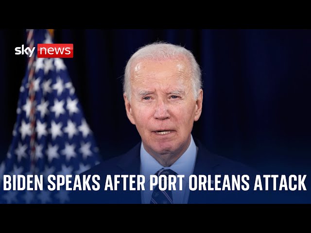 ⁣US President Joe Biden holds news conference following Port Orleans attack - Watch in full