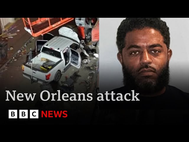 ⁣New Orleans truck attack:  FBI seeks accomplices of suspect carrying Islamic State flag | BBC News