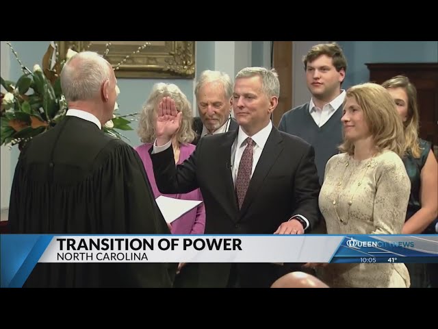 ⁣Former Attorney General Josh Stein sworn in as North Carolina's 76th governor