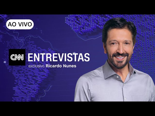 ⁣AO VIVO: CNN Entrevistas com Ricardo Nunes, prefeito de São Paulo | 01/01/2025