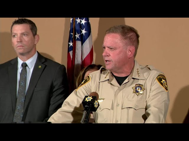 ⁣Las Vegas Police Department shares update on cybertruck explosion outside the Trump Hotel