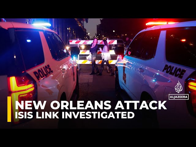 ⁣Biden speaks on New Orleans attack: ISIS link investigated