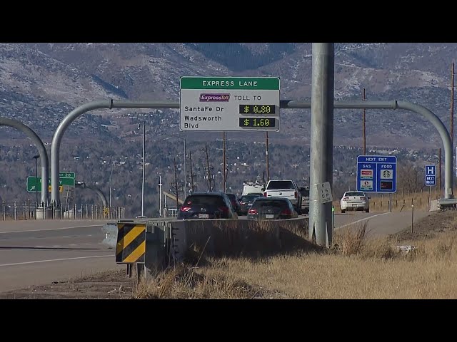 ⁣Automatic express lane fines go into effect in Colorado