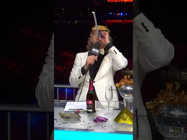 ⁣Oilers Fans Ringing In The New Year Like 