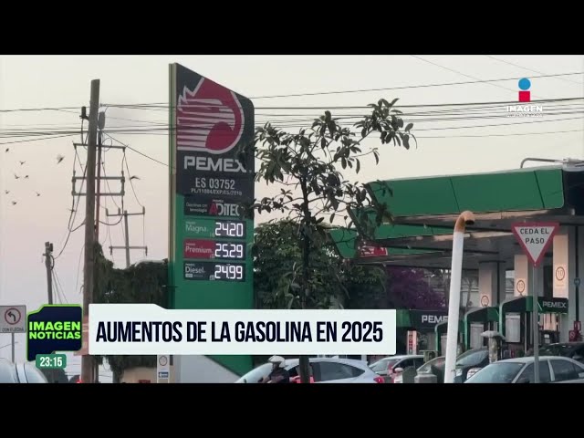 ⁣Aumento de gasolina en 2025 preocupa a conductores | Noticias GDL con Rey Suárez